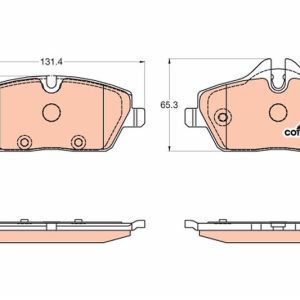 DİSK FREN BALATASI ÖN İ3 2013