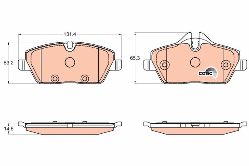 DİSK FREN BALATASI ÖN İ3 2013