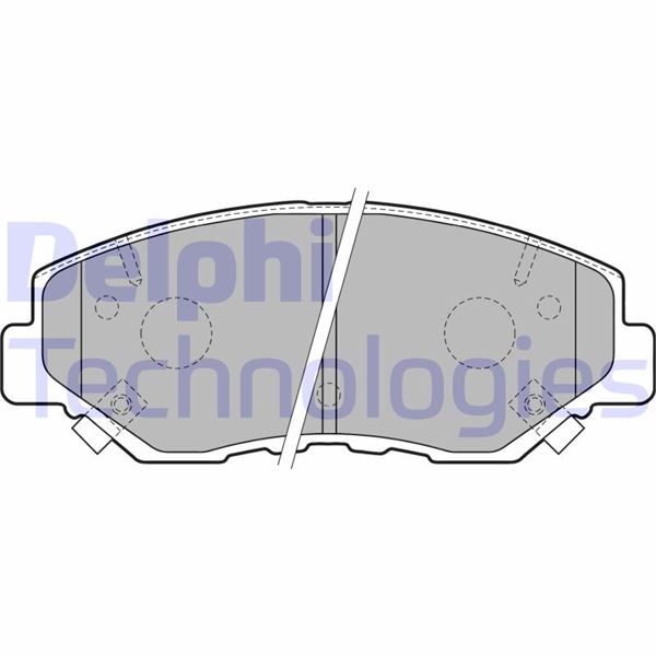 ÖN FREN BALATA HONDA CIVIC 1.6L R16B 4 kapı sedan benzinli FC5 kasa 16- / CR-V 2.0L K20 RD kasa 02-06
