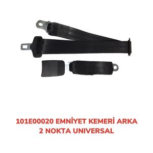 EMNİYET KEMERİ ARKA 2 NOKTA STATİK UNIVERSAL 101E00020