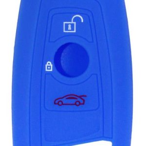 KONTAK ANAHTAR KUMANDA KORUYUCU KILIF SİLİKON MAVİ BMW 116-118-316-318-320 2010-2018 HMA014-M