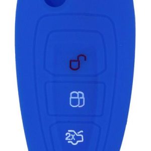 KONTAK ANAHTAR KUMANDA KORUYUCU KILIF SİLİKON MAVİ FORD TRANSIT-MONDEO-FOCUS-RANGER-C MAX-S MAX GALAXY HMA040-M