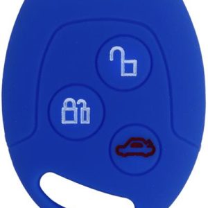 KONTAK ANAHTAR KUMANDA KORUYUCU KILIF SİLİKON MAVİ FORD FOCUS 1-FIESTA-MONDEO-CONNECT HMA042-M