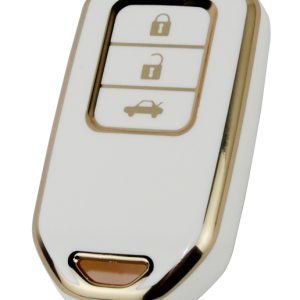 KONTAK ANAHTAR KUMANDA KORUYUCU KILIF TPU BEYAZ HONDA CR-V-CIVIC -ACCORD -HR-V HMA049-B