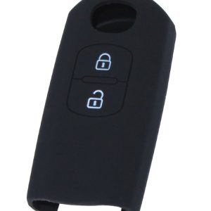 KONTAK ANAHTAR KUMANDA KORUYUCU KILIF SİLİKON SİYAH MAZDA 3 2 TUŞ 2009-2012 HMA062-S