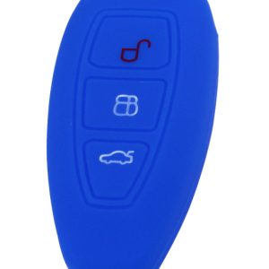 KONTAK ANAHTAR KUMANDA KORUYUCU KILIF SİLİKON MAVİ FORD KUGA- FIESTA- MONDEO- C-MAX HMA204-M