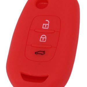 KONTAK ANAHTAR KUMANDA KORUYUCU KILIF SİLİKON KIRMIZI RENAULT MEGANE IV- KALEOS- CAPTUR- CLIO V HMA206-K