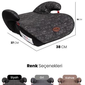 BEBEK KOLTUK YÜKSELTİCİ BODSTER GRİ YAŞ GRUP II-III/15-36 KG MO15303178-G