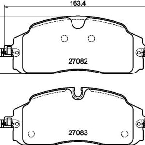 ON FREN BALATASI YENI TRANSIT CUSTOM V710E 23 417-200