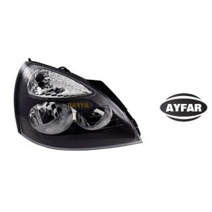 FAR SİNYAL SAĞ CLIO II-SYMBOL II 04 ELEKTRİKLİ H7 H1 SİYAH KAPAKLI MAKO TİPİ 7701051770-7701054063