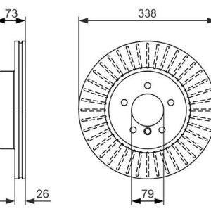 FREN DISKI ON BMW E81 E87 E88 E90