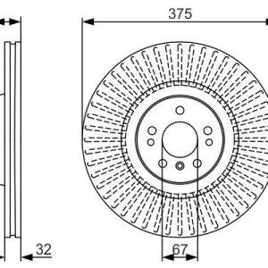 FREN DISKI ON 4-matic MERCEDES GL-CLASS X164 06 12