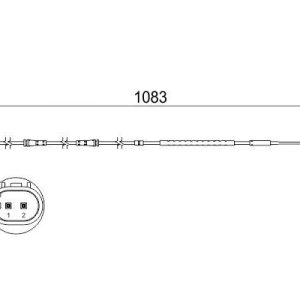 BALATA FISI ON BMW F10 F11 F06 F12 F13 F01 F02 F03