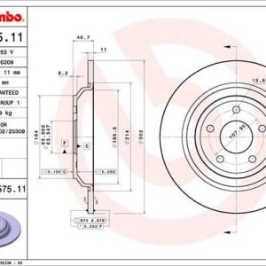 ARKA FREN DISK AYNA FOCUS IV 17 JX612A315BEA-1936154-2210993