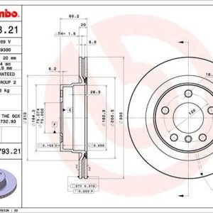 FREN DISKI ARKA BMW E87 E90 F20 F30 F32 F34 F36 34216855007-34216792227