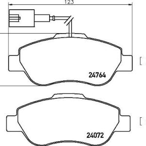 FREN BALATASI TAKIMI KA 1.2 DURATEC.KA 1.3 TDCI DURATORQ 16V 1778384