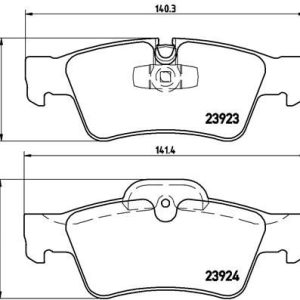 FREN BALATASI ARKA MERCEDES W164 X164 W251 W463 A0044205220