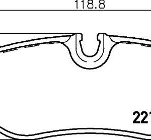 FREN BALATASI ARKA MERCEDES VITO W447 14 A4474200320