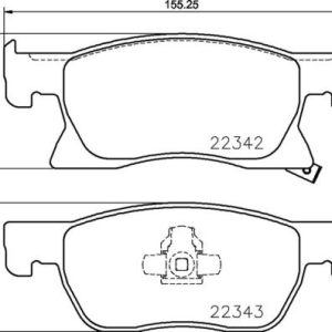 ÖN FREN BALATASI ASTRA K 16 15 inc 155.2x58.9x19.8 95526566-13478300-39103797