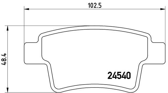 ARKA BALATA C4 PICASSO GRAND PICASSO 1.6 HDI 110HP FAB-1.8 16V-2.0 16V-2.0 HDI 06 4254.16-4253.71-4254.32-1611141080