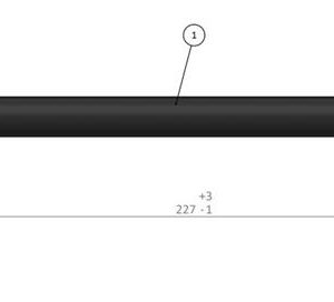 ARKA FREN HORTUMU S70 I- V70 I 2.0 2.3 2.5 TD 95 04 35165687 3516568