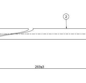 ARKA FREN HORTUMU P206 1.1 . 1.4. 1.6 . DIESEL 98 480693