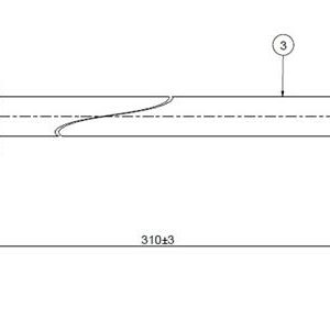 FREN HORTUMU ARKA MERCEDES W202 W203 C208 C209 W210 R129 R170 W140 B901 B905 A2104280035