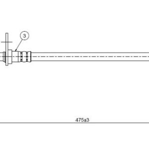 ÖN FREN HORTUMU COROLLA E10 E11 92-02 9094702660-9094702799-9094702912
