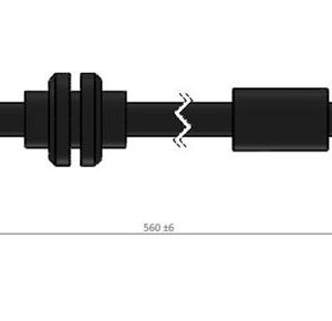 FREN HORTUMU ON MERCEDES S-CLASS W140 91 99 A1404200048