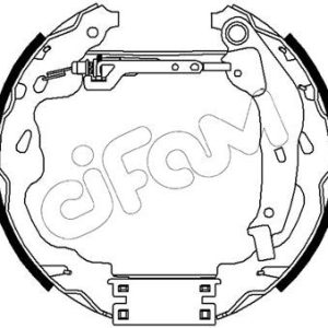 ARKA FREN BALATA YAY TAKIMI SİLİNDİR KİTİ CITRO N C1 II 14 PEUGEOT P108 14 TOYOTA AYGO 14