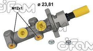 FREN ANA MERKEZİ P307 1.6HDİ-1.6 16V-2.0 16V 00 C4 1.6HDİ-1.6 16V-2.0 16V 04 23.81mm