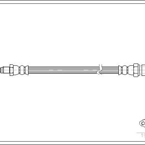 FREN HORTUMU ON MERCEDES W201 W124 W126 R129 A1294280035