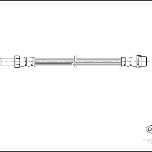 FREN HORTUMU ON MERCEDES SPRINTER B903 B904 95 06 A9014289135