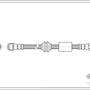 FREN HORTUMU ON MERCEDES W164 X164 A1644200348