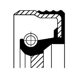 12012068B KRANK KEÇESİ ÖN SLİKONLU 1300 M131 40x56x7