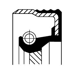 KRANK ARKA KEÇESİ TOYOTA CARINA 96-98 / CORONA 92-96 / AVENSIS 96-00 3SFE / HILUX 2L LN85 LN105 LN145 92-05 12013757B