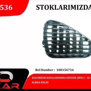 KALORIFER HAVALANDIRMA DIFIZOR ORTA L ALBEA-PALIO