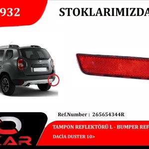 TAMPON REFLEKTÖRÜ L DACİA DUSTER 10