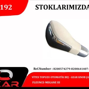 VİTES TOPUZU OTOMATİK BEJ FLEUNCE-MEGANE III