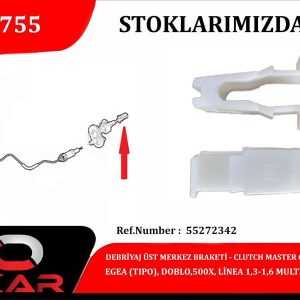 DEBRİYAJ ÜST MERKEZ BRAKETİ EGEA-DOBLO-500X-LİNEA 1.3-1.6 MULTİJET