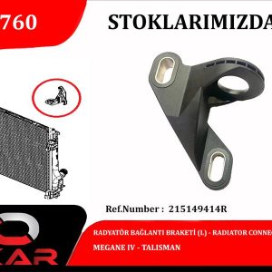 RADYATOR BAGLANTI BRAKETI L MEGANE IV-TALISMAN