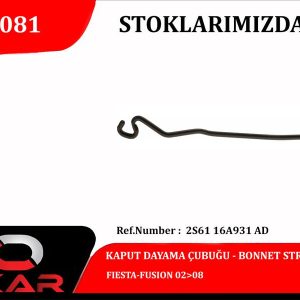 KAPUT DAYAMA ÇUBUĞU FIESTA-FUSION 02 08