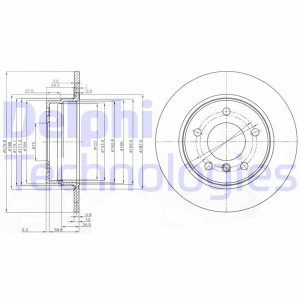FREN DISKI ARKA BMW E81 E87