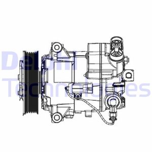 KLİMA KOMPRESÖRÜ ASTRA J P10 1.6 68 10-15 INSIGNIA A G09 1.6 CRUZE 09 68 08-17 A16XER