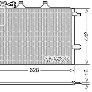 KLIMA RADYATORU MERCEDES W211 S211 C219 A2115001154