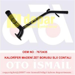 KALORİFER MADENİ ZET BORUSU SLX CONTALI 7672435
