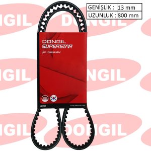 800x13 V-KAYIŞI 13x800 ALFA ROMEO 164- AUDI A6-VW LT- BMW- NISSAN ALMERA-TOYOTA COROLLA 075145271-195510510308-1192001M10