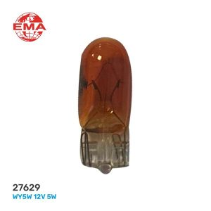 BÜYÜK DİPSİZ AMPÜL AMBER 27169 12V 5W SARI
