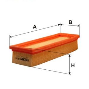 HAVA FİLTRESİ FIAT UNO 146/158/246 1.4 S İ.E. KAT. 70 70HP 09/89-12/94 7554755-7564846