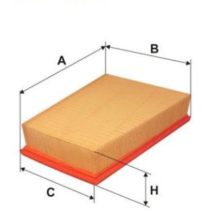 HAVA FİLTRESİ MEGANE II 02 SCENIC II 02 1.5DCI K9K 1.6 16V K4M 2.0 F4R